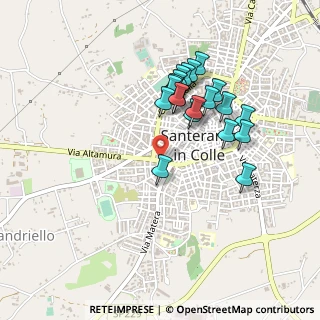 Mappa Via Goffredo Mameli, 70029 Santeramo In Colle BA, Italia (0.4415)