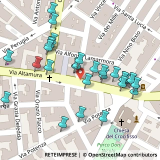 Mappa Via Goffredo Mameli, 70029 Santeramo In Colle BA, Italia (0.07586)