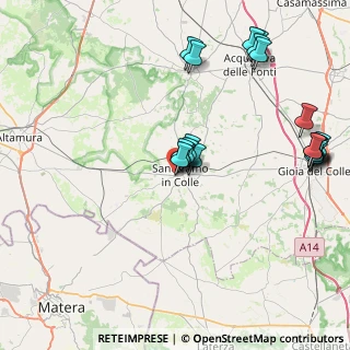 Mappa Via Perugia, 70029 Santeramo In Colle BA, Italia (9.8)