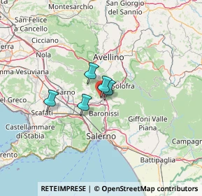 Mappa Via delle Puglie, 84085 Mercato San Severino SA, Italia (14.77167)