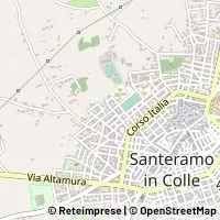 Karte Santeramo in Colle