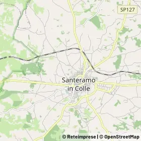 Mappa Santeramo in Colle