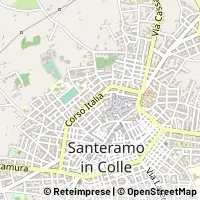 Mapa Santeramo in Colle