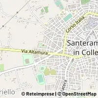 Map Santeramo in Colle