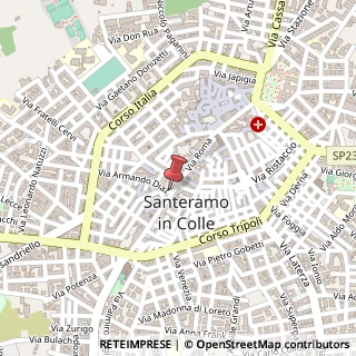 Mappa Via roma 136, 70029 Santeramo in Colle, Bari (Puglia)