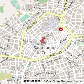 Mappa Via Roma, 102, 70029 Santeramo in Colle, Bari (Puglia)