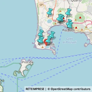 Mappa Via Giovanni Pontano, 80070 Bacoli NA, Italia (3.83583)