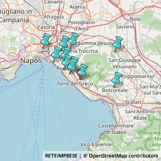 Mappa Via Vulcano, 80059 Torre del Greco NA, Italia (6.19909)