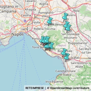 Mappa Via Vulcano, 80059 Torre del Greco NA, Italia (5.39154)