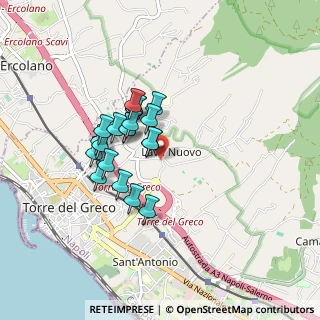 Mappa Via Vulcano, 80059 Torre del Greco NA, Italia (0.7175)