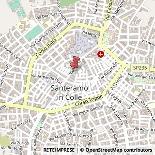 Mappa Via Roma, 44, 70029 Santeramo in Colle, Bari (Puglia)