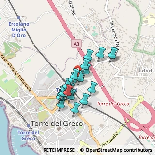 Mappa Via Lecco de Guevara Duca, 80059 Torre del Greco NA, Italia (0.3555)