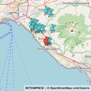 Mappa Via Anzio, 80059 Torre del Greco NA, Italia (3.4225)