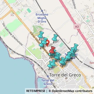 Mappa Via Anzio, 80059 Torre del Greco NA, Italia (0.439)