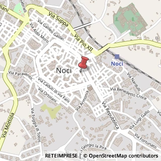 Mappa Via Calvario, 24, 70015 Noci, Bari (Puglia)