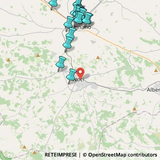 Mappa Via Rattazzi, 70015 Noci BA, Italia (5.994)