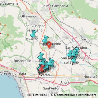 Mappa Via Aldo Moro, 80040 Poggiomarino NA, Italia (4.25222)