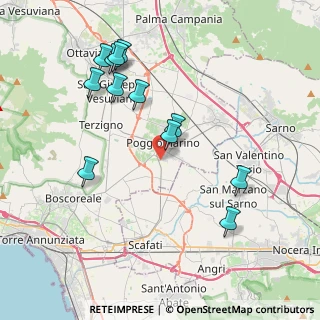 Mappa Via Aldo Moro, 80040 Poggiomarino NA, Italia (4.42417)