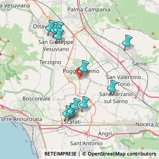 Mappa Via Aldo Moro, 80040 Poggiomarino NA, Italia (4.66417)