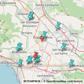 Mappa Via Aldo Moro, 80040 Poggiomarino NA, Italia (5.29071)