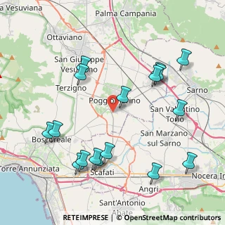 Mappa Via Aldo Moro, 80040 Poggiomarino NA, Italia (4.98059)