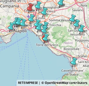 Mappa Via Fiorillo, 80056 Ercolano NA, Italia (10.1785)