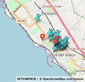 Mappa Via Fiorillo, 80056 Ercolano NA, Italia (0.795)