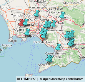 Mappa Via Fiorillo, 80056 Ercolano NA, Italia (15.2565)