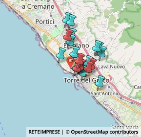 Mappa Via Fiorillo, 80056 Ercolano NA, Italia (1.178)