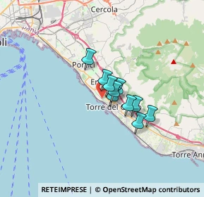 Mappa Via Fiorillo, 80056 Ercolano NA, Italia (2.74545)