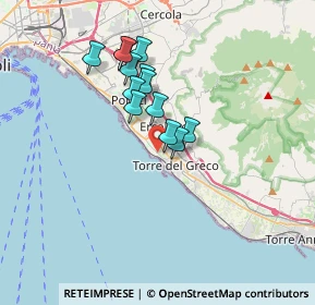 Mappa Via Fiorillo, 80056 Ercolano NA, Italia (2.92154)