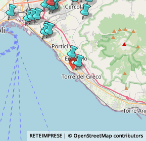 Mappa Via Fiorillo, 80056 Ercolano NA, Italia (6.3785)