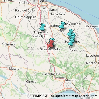 Mappa Via Alcide De Gasperi, 70023 Gioia del Colle BA, Italia (10.67917)