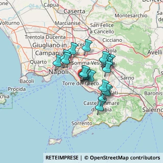 Mappa Via Antonio Agostino Brancaccio, 80059 Torre del Greco NA, Italia (9.4915)