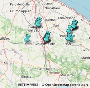 Mappa 73013 Gioia del Colle BA, Italia (13.234)