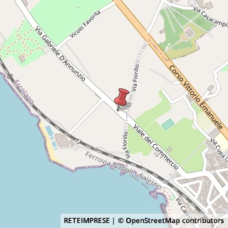 Mappa Via Gabriele D'Annunzio, 10, 80056 Ercolano, Napoli (Campania)