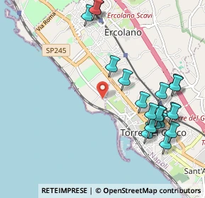 Mappa Via g D’Annunzio 10 Numero 10 piano rialzato, 80056 Ercolano NA, Italia (1.258)
