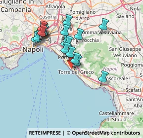 Mappa Via g D’Annunzio 10 Numero 10 piano rialzato, 80056 Ercolano NA, Italia (7.373)