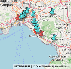 Mappa Via g D’Annunzio 10 Numero 10 piano rialzato, 80056 Ercolano NA, Italia (7.49688)