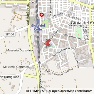 Mappa Via dei Girardi, 41, 70023 Gioia del Colle, Bari (Puglia)