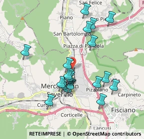 Mappa Via San Rocco, 84085 Mercato San Severino SA, Italia (1.887)