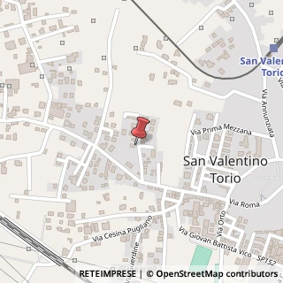 Mappa Via F. Petrarca, 28, 84010 San Valentino Torio, Salerno (Campania)