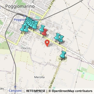 Mappa Via XXV Aprile, 80040 Poggiomarino NA, Italia (0.54)