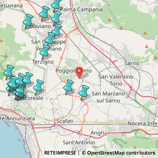 Mappa Via XXV Aprile, 80040 Poggiomarino NA, Italia (6.765)