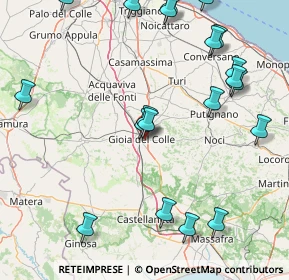 Mappa Viale Tarantini, 70023 Gioia del Colle BA, Italia (22.134)