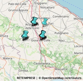Mappa Viale Tarantini, 70023 Gioia del Colle BA, Italia (9.225)