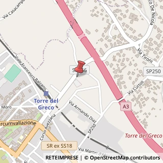 Mappa Via Duca Lecco de Guevara, 21, 80059 Torre del Greco, Napoli (Campania)