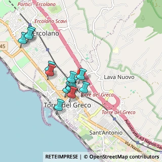Mappa Via Duca Lecco de Guevara, 80059 Torre del Greco NA, Italia (0.91)