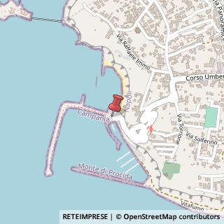 Mappa Via Guglielmo Marconi, 100, 80070 Monte di Procida, Napoli (Campania)