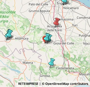 Mappa , 70029 Santeramo in Colle BA, Italia (25.07059)